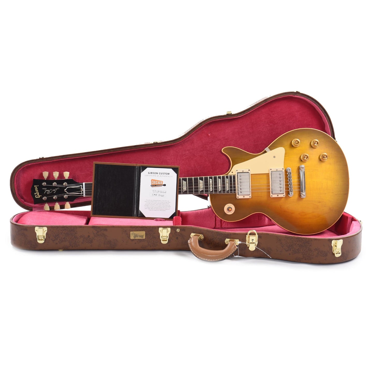 Gibson Custom Shop 1958 Les Paul Standard "CME Spec" Green Lemon VOS w/59 Carmelita Neck Electric Guitars / Solid Body