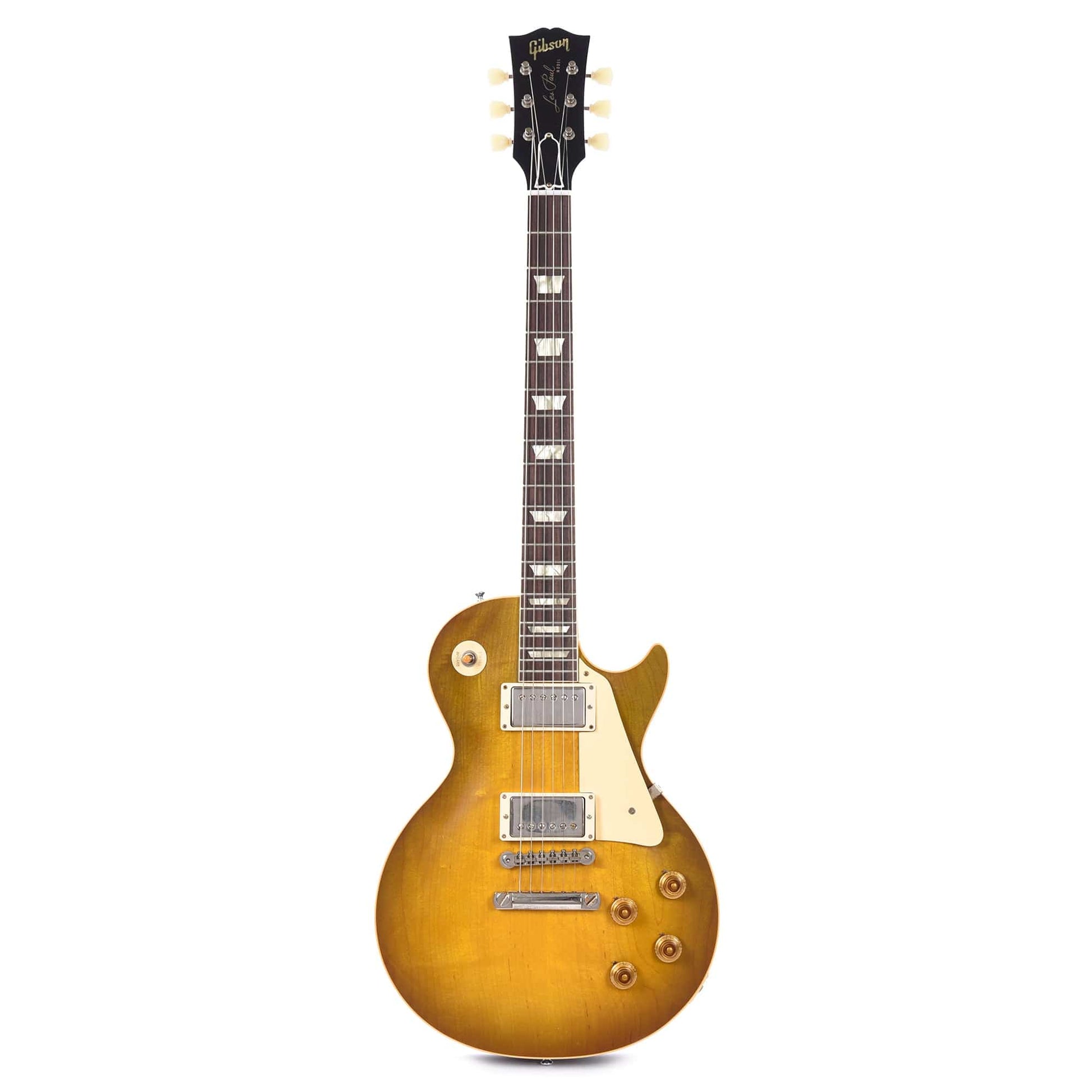 Gibson Custom Shop 1958 Les Paul Standard "CME Spec" Green Lemon VOS w/59 Carmelita Neck Electric Guitars / Solid Body