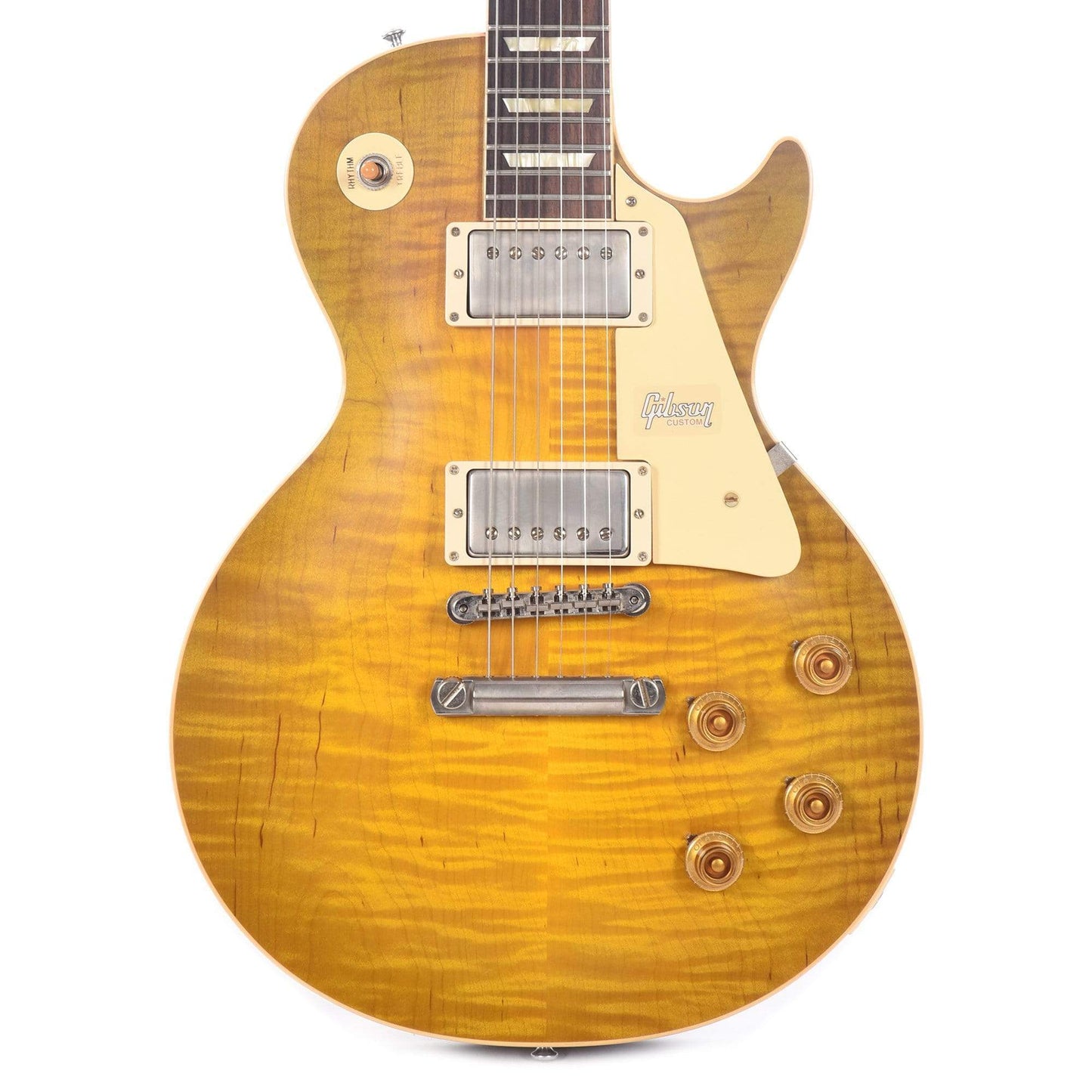 Gibson Custom Shop 1958 Les Paul Standard "CME Spec" Green Lemon VOS w/60 V2 Neck Profile Electric Guitars / Solid Body