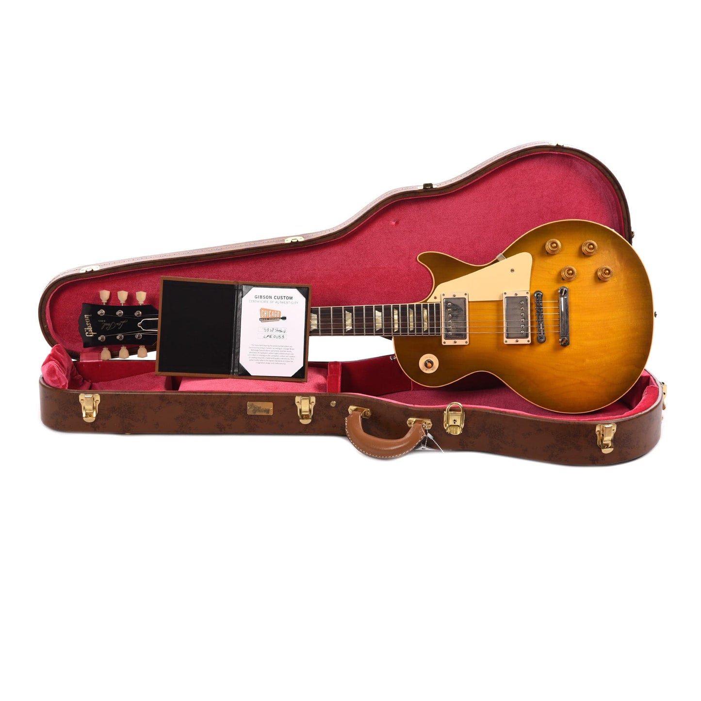 Gibson Custom Shop 1958 Les Paul Standard "CME Spec" Green Lemon VOS w/60 V2 Neck Profile Electric Guitars / Solid Body