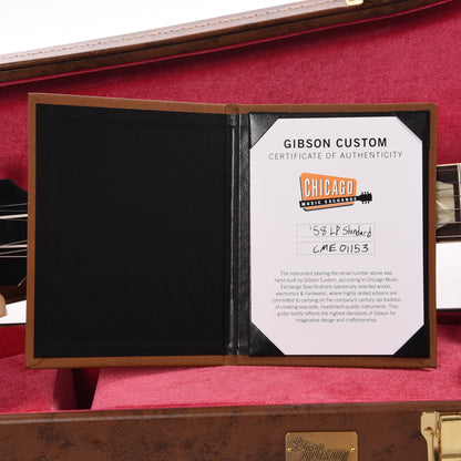 Gibson Custom Shop 1958 Les Paul Standard "CME Spec" Green Lemon VOS w/60 V2 Neck Profile Electric Guitars / Solid Body