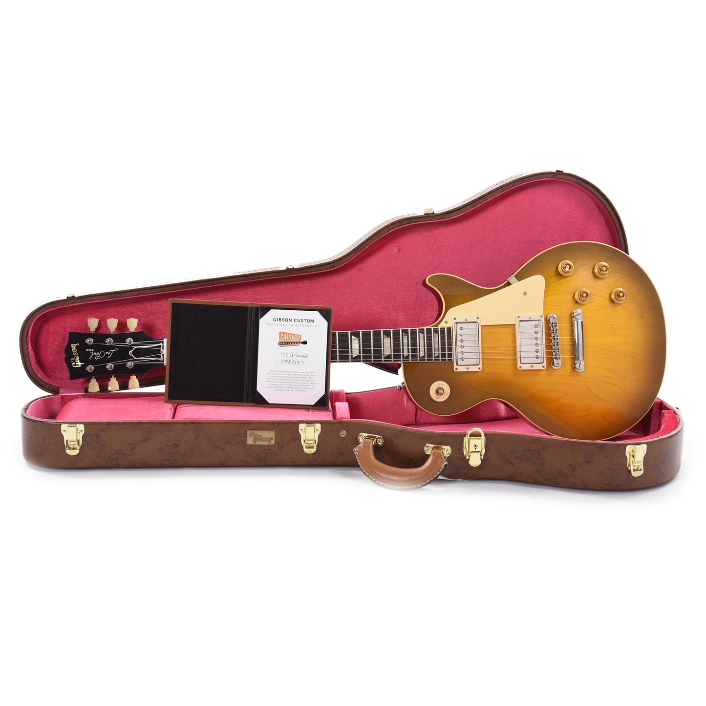 Gibson Custom Shop 1958 Les Paul Standard "CME Spec" Green Lemon VOS w/60 V2 Neck Profile Electric Guitars / Solid Body