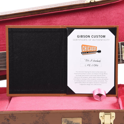 Gibson Custom Shop 1958 Les Paul Standard "CME Spec" Green Lemon VOS w/60 V2 Neck Profile Electric Guitars / Solid Body