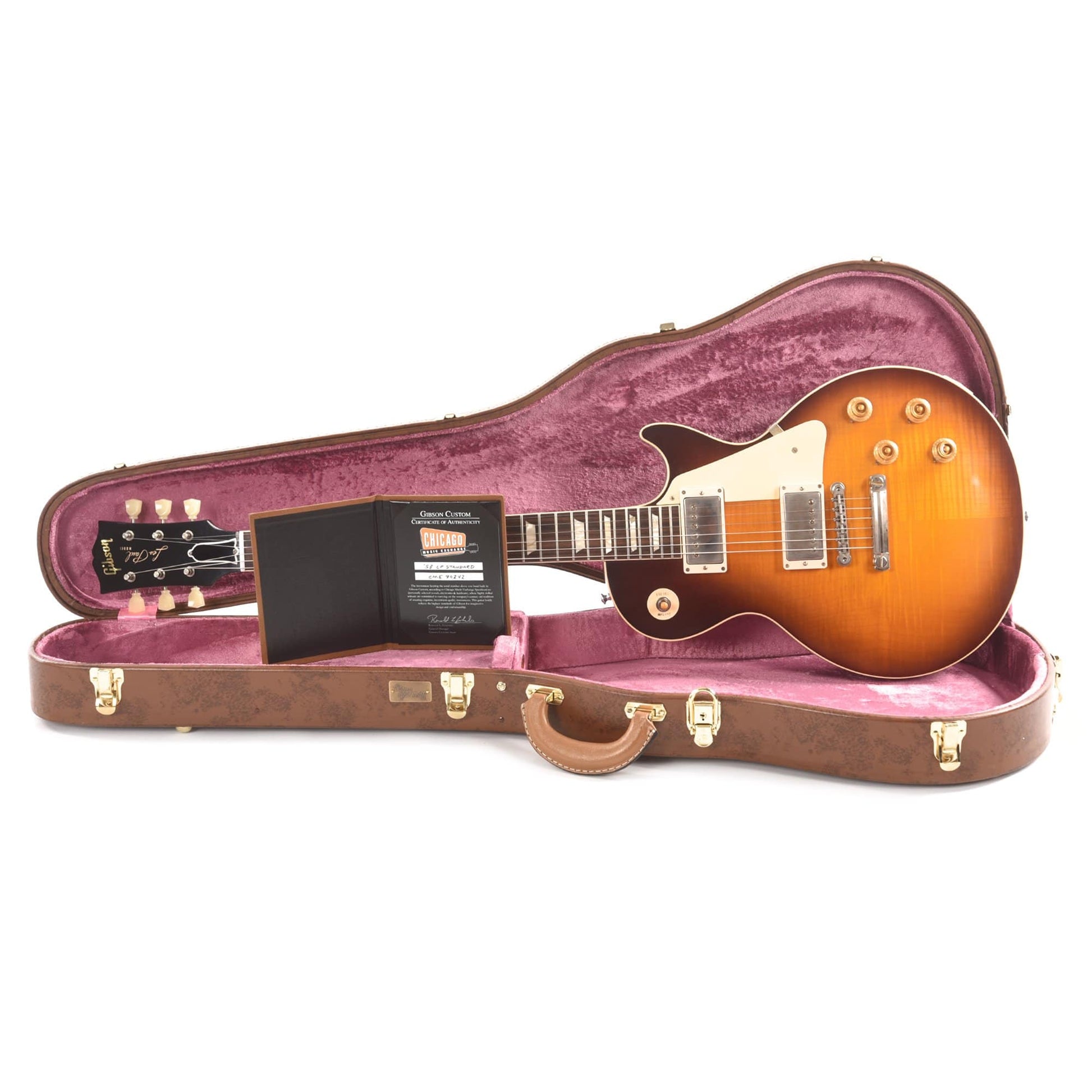 Gibson Custom Shop 1958 Les Paul Standard "CME Spec" Kindred Burst Fade VOS w/59 Carmelita Neck Electric Guitars / Solid Body