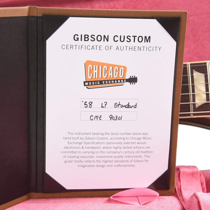 Gibson Custom Shop 1958 Les Paul Standard "CME Spec" Kindred Burst VOS w/59 Carmelita Neck Electric Guitars / Solid Body