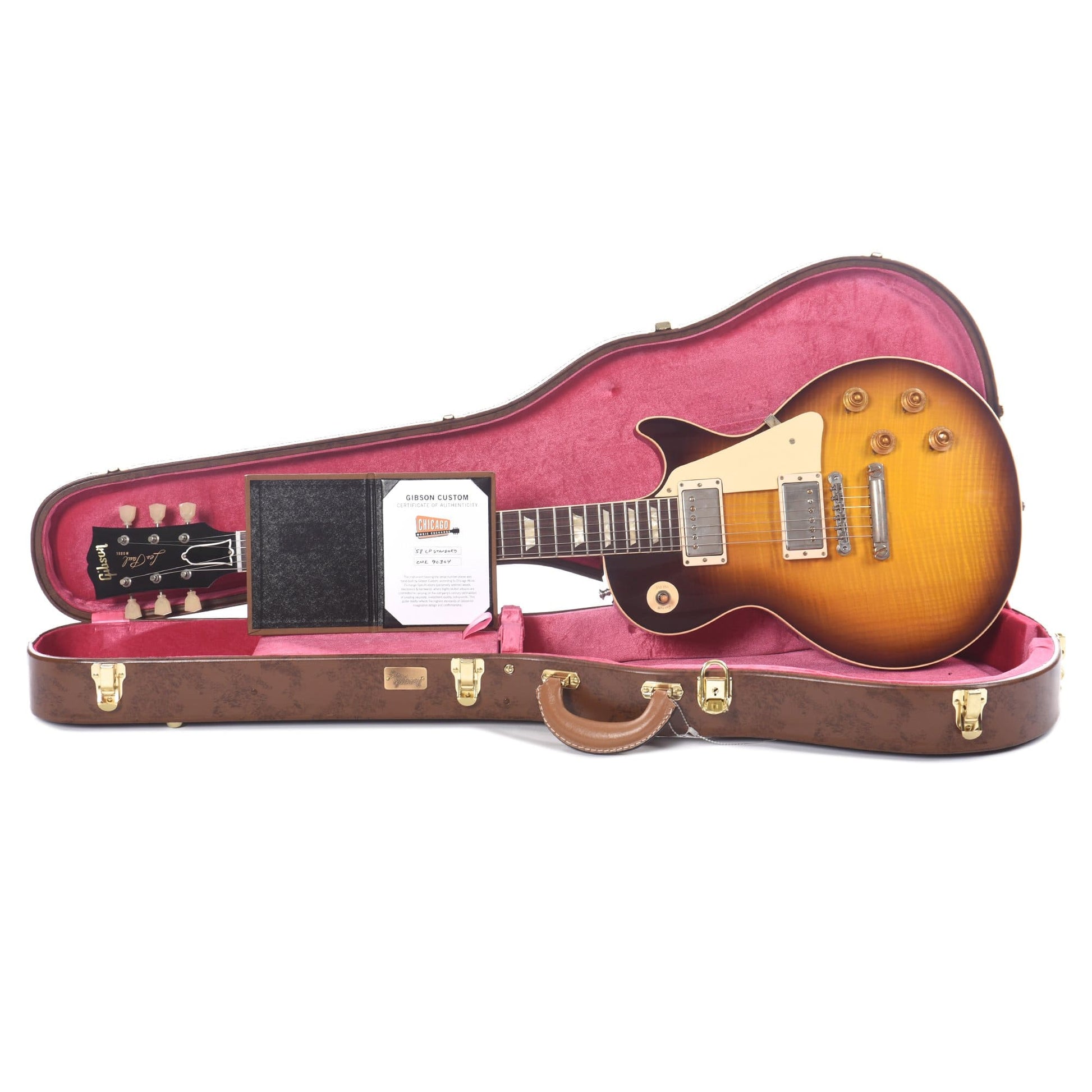 Gibson Custom Shop 1958 Les Paul Standard "CME Spec" Kindred Burst VOS w/59 Carmelita Neck Electric Guitars / Solid Body