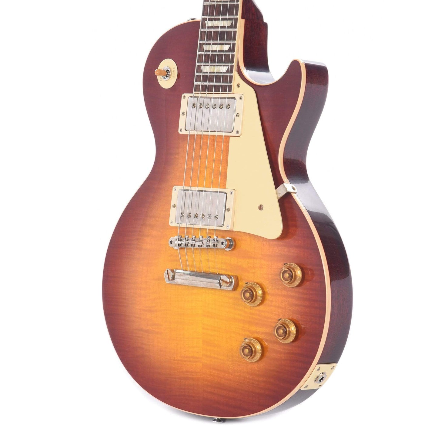 Gibson Custom Shop 1958 Les Paul Standard "CME Spec" Plain Top Cherry Tea Burst VOS w/59 Carmelita Neck Electric Guitars / Solid Body