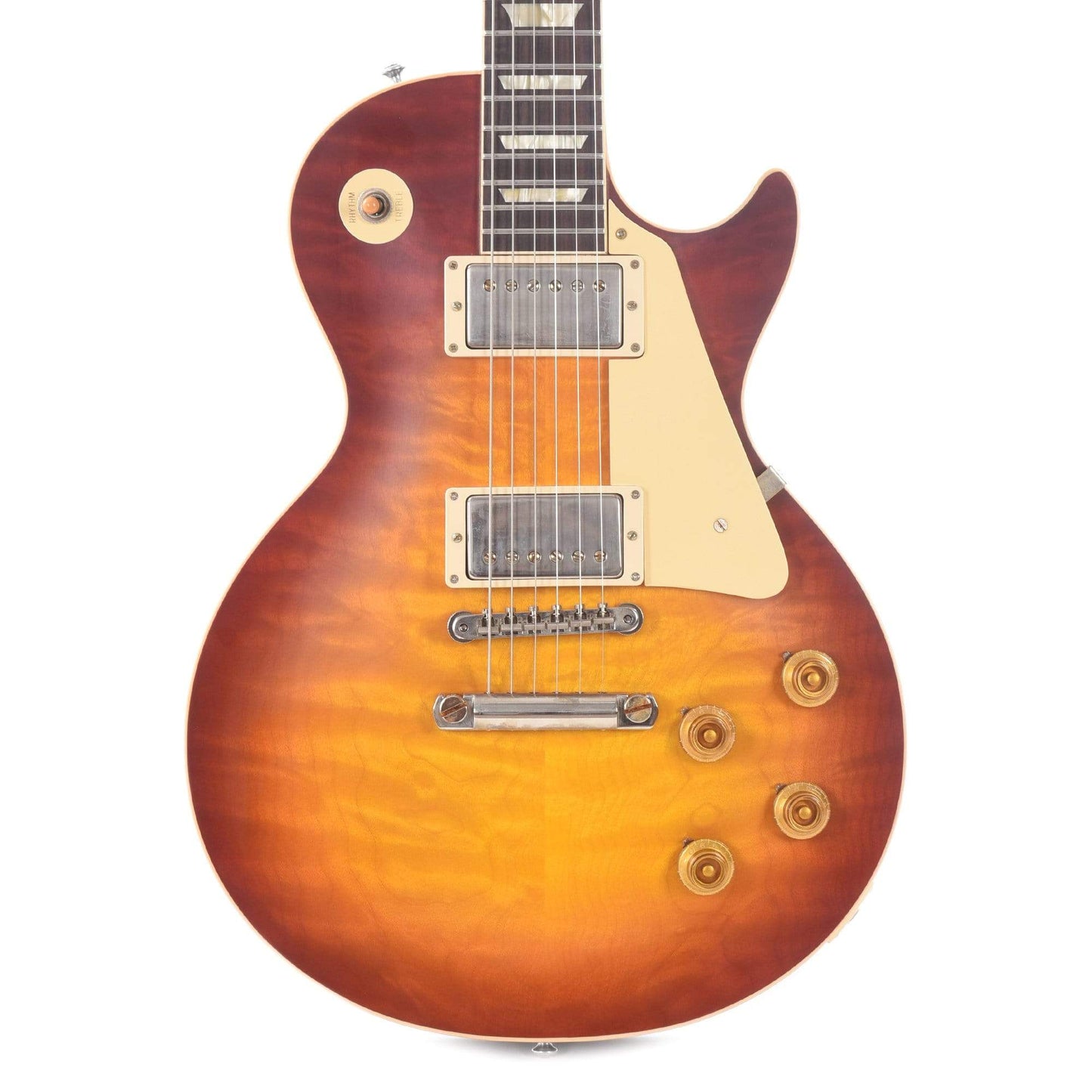 Gibson Custom Shop 1958 Les Paul Standard "CME Spec" Plain Top Cherry Tea Burst VOS w/59 Carmelita Neck Electric Guitars / Solid Body