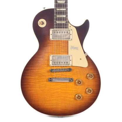 Gibson Custom Shop 1958 Les Paul Standard "CME Spec" Plain Top Kindred Burst Fade VOS 2019 w/60 V2 Neck Profile Electric Guitars / Solid Body