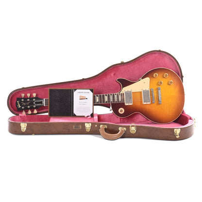Gibson Custom Shop 1958 Les Paul Standard "CME Spec" Plain Top Slow Iced Tea Fade VOS w/59 Carmelita Neck Electric Guitars / Solid Body
