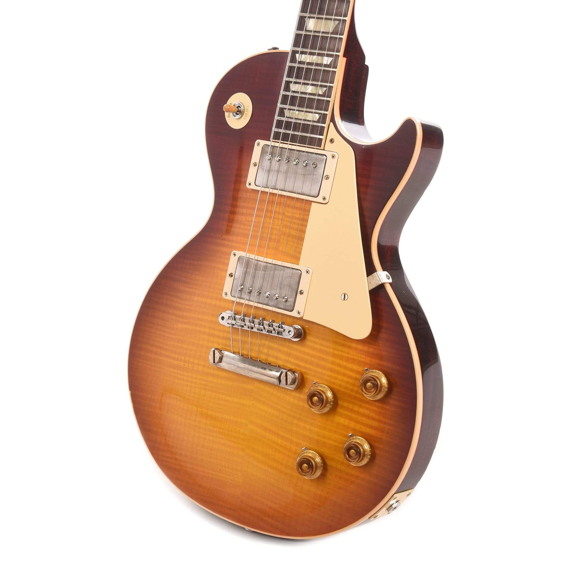 Gibson Custom Shop 1958 Les Paul Standard "CME Spec" Slow Iced Tea Fade Light Aged w/59 Carmelita Neck Electric Guitars / Solid Body