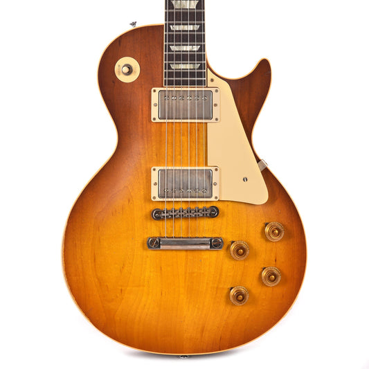 Gibson Custom Shop 1958 Les Paul Standard "CME Spec" Slow Iced Tea Fade Murphy Lab Light Aged w/59 Carmelita Neck Electric Guitars / Solid Body