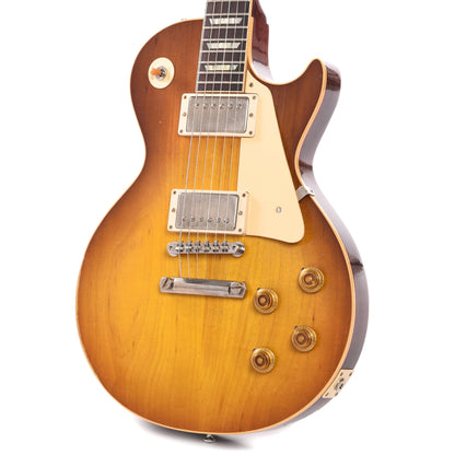 Gibson Custom Shop 1958 Les Paul Standard "CME Spec" Slow Iced Tea Fade Murphy Lab Light Aged w/59 Carmelita Neck Electric Guitars / Solid Body