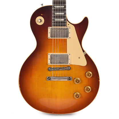 Gibson Custom Shop 1958 Les Paul Standard "CME Spec" Slow Iced Tea Fade Murphy Lab Light Aged w/59 Carmelita Neck Electric Guitars / Solid Body