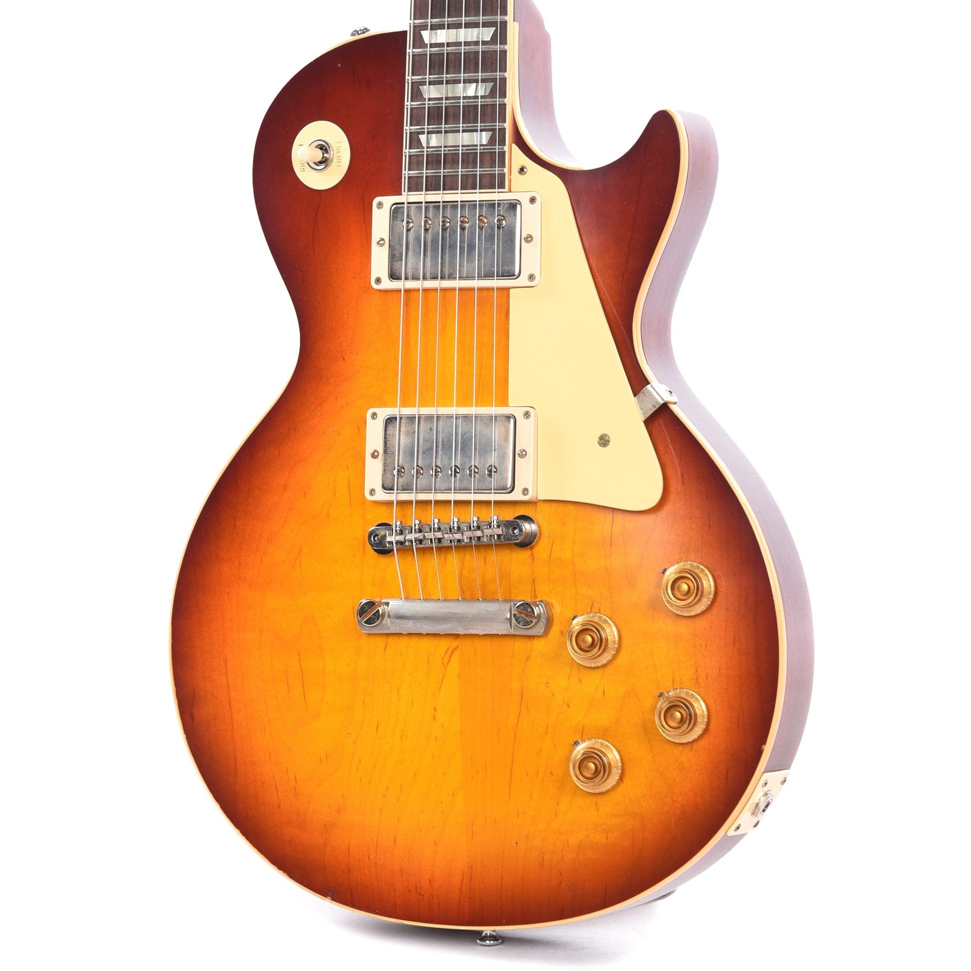 Gibson Custom Shop 1958 Les Paul Standard "CME Spec" Slow Iced Tea Fade Murphy Lab Light Aged w/59 Carmelita Neck Electric Guitars / Solid Body