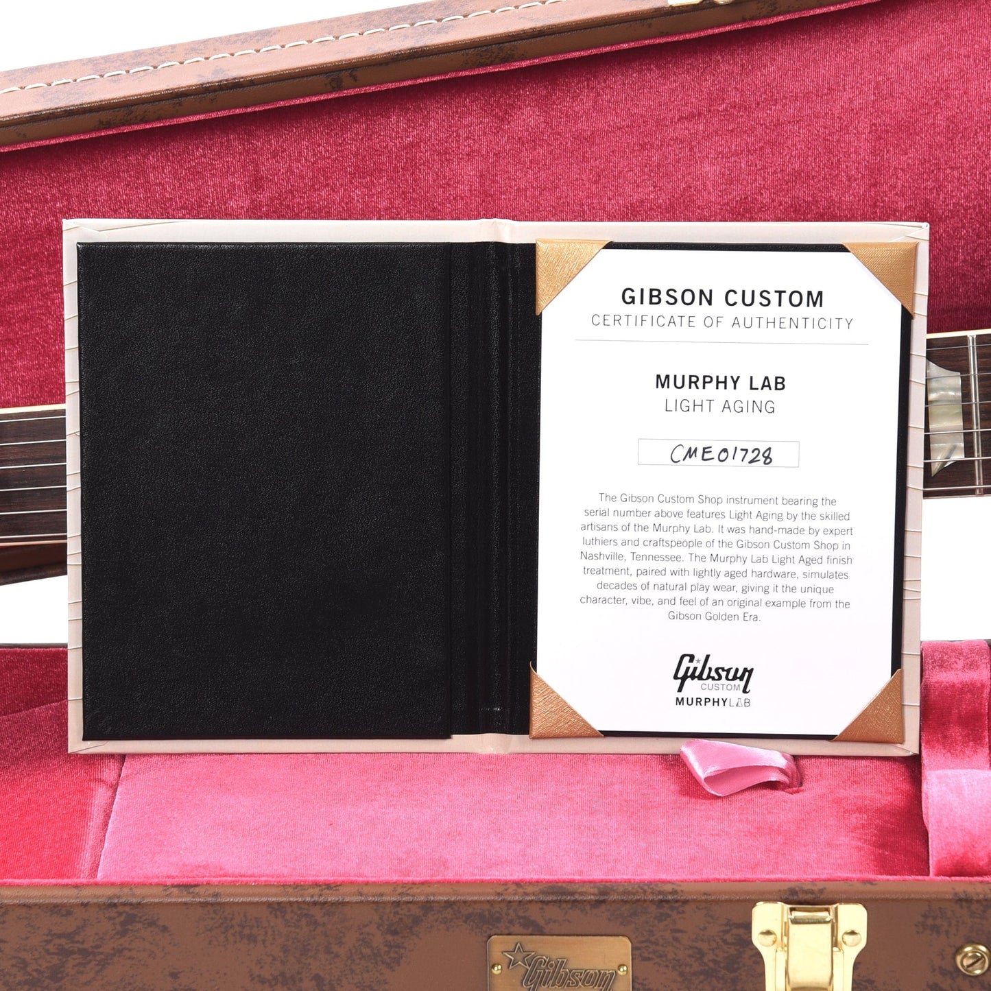 Gibson Custom Shop 1958 Les Paul Standard "CME Spec" Slow Iced Tea Fade Murphy Lab Light Aged w/59 Carmelita Neck Electric Guitars / Solid Body