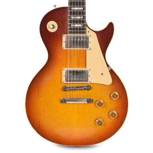 Gibson Custom Shop 1958 Les Paul Standard "CME Spec" Slow Iced Tea Fade Murphy Lab Light Aged w/60 V2 Neck Electric Guitars / Solid Body