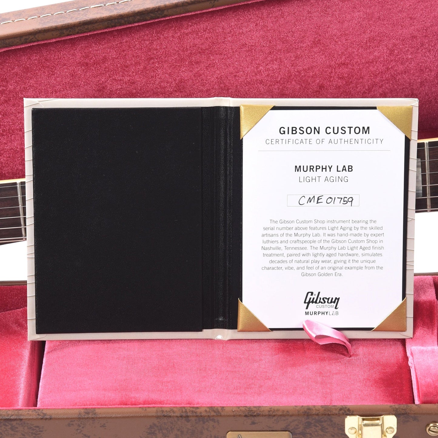 Gibson Custom Shop 1958 Les Paul Standard "CME Spec" Slow Iced Tea Fade Murphy Lab Light Aged w/60 V2 Neck Electric Guitars / Solid Body