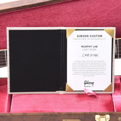 Gibson Custom Shop 1958 Les Paul Standard "CME Spec" Slow Iced Tea Fade Murphy Lab Light Aged w/60 V2 Neck Electric Guitars / Solid Body