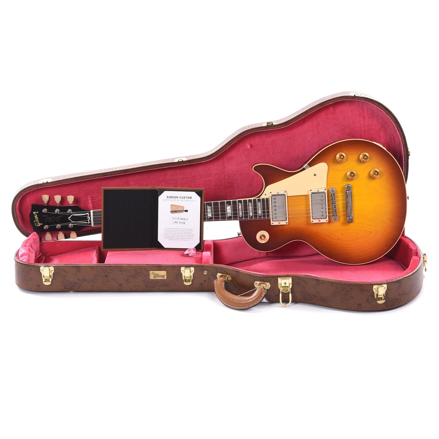 Gibson Custom Shop 1958 Les Paul Standard "CME Spec" Slow Iced Tea Fade VOS w/59 Carmelita Neck Electric Guitars / Solid Body