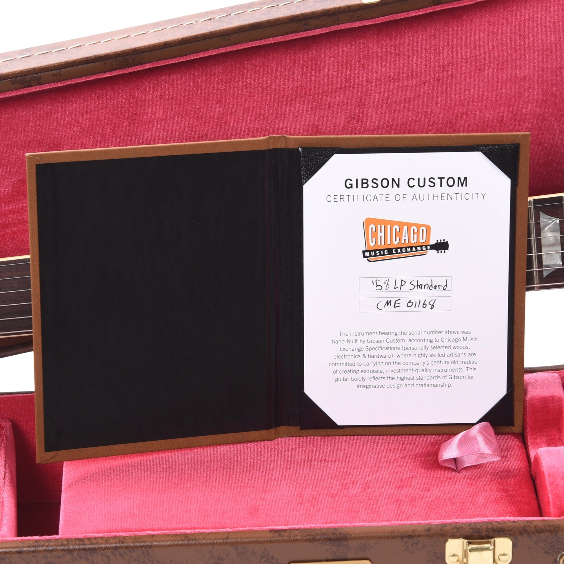 Gibson Custom Shop 1958 Les Paul Standard "CME Spec" Slow Iced Tea Fade VOS w/59 Carmelita Neck Electric Guitars / Solid Body
