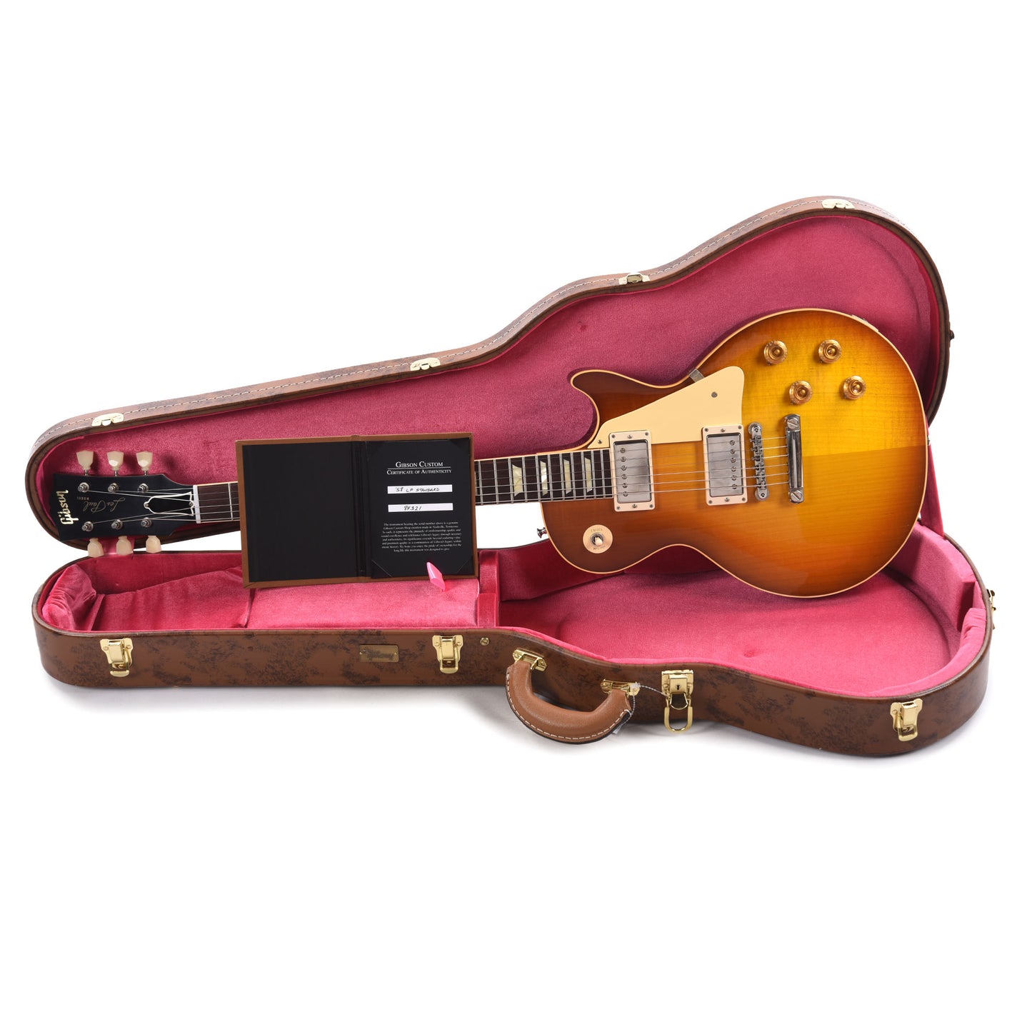 Gibson Custom Shop 1958 Les Paul Standard "CME Spec" Slow Iced Tea Fade VOS w/60 V2 Neck Profile Electric Guitars / Solid Body