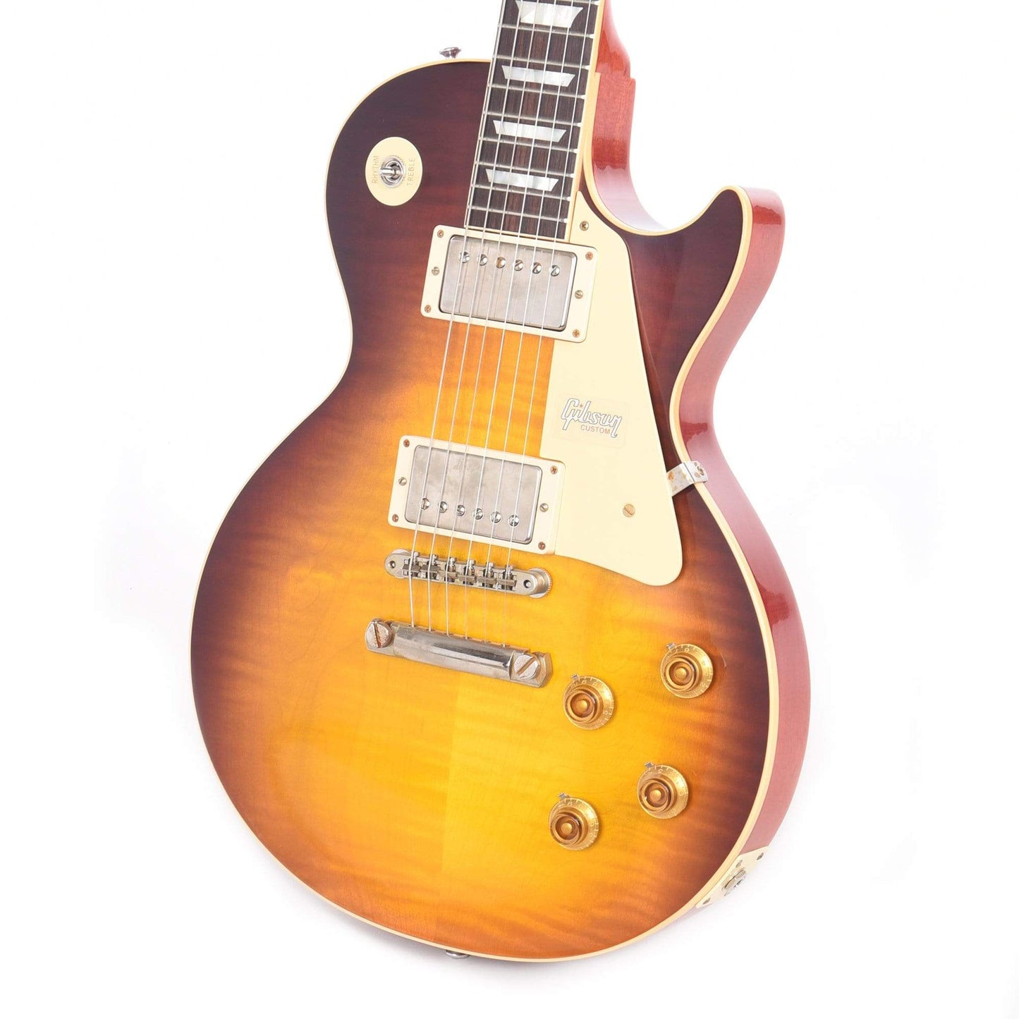 Gibson Custom Shop 1958 Les Paul Standard Dark Bourbon Fade VOS Electric Guitars / Solid Body