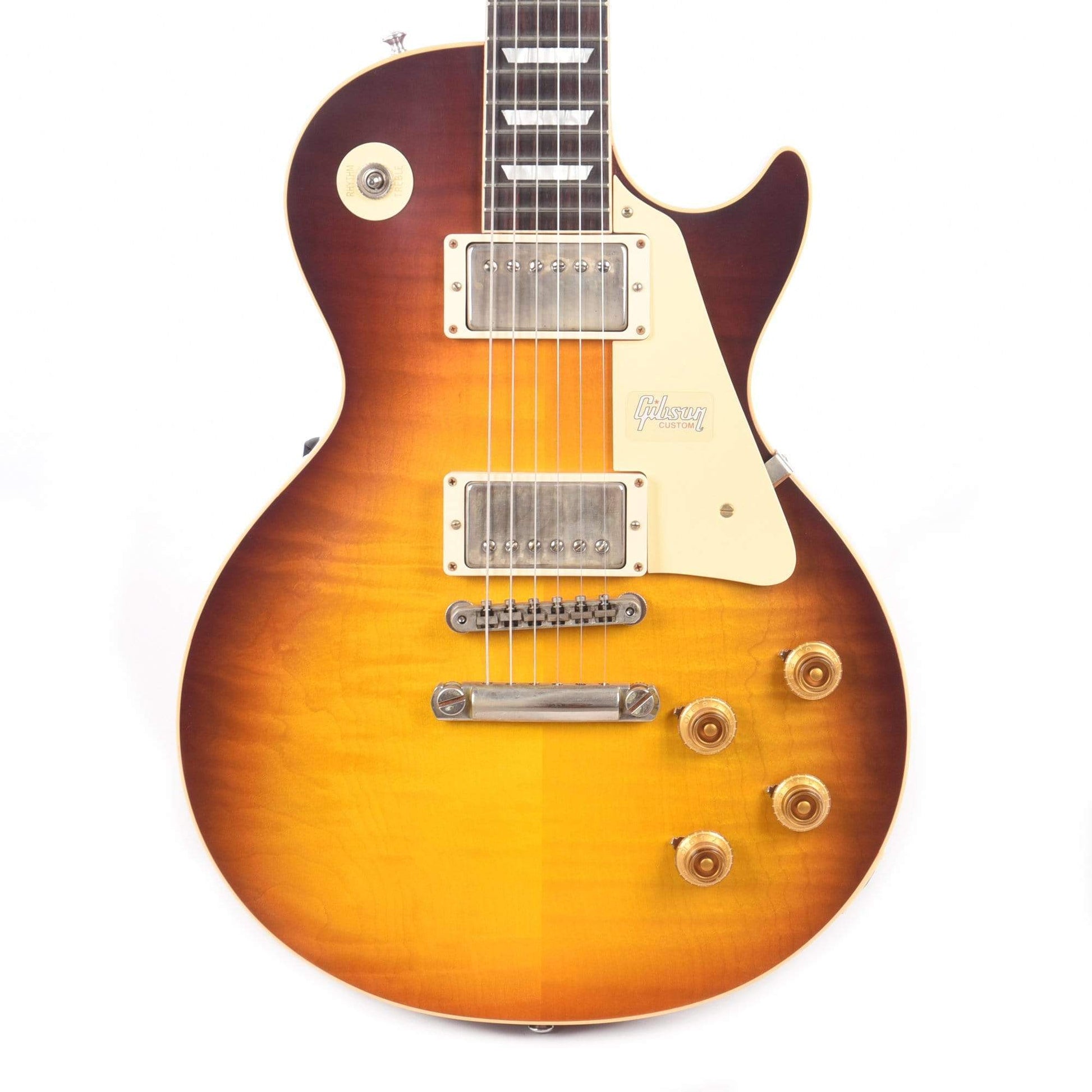 Gibson Custom Shop 1958 Les Paul Standard Dark Bourbon Fade VOS Electric Guitars / Solid Body