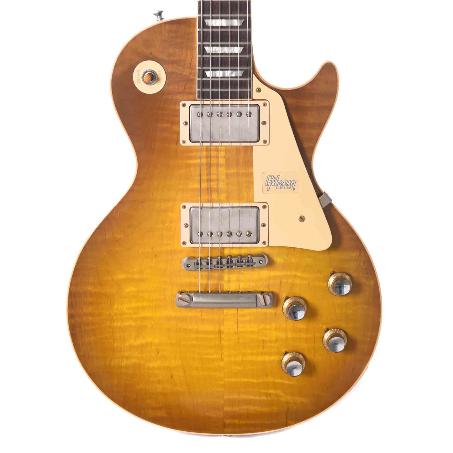 Gibson Custom Shop 1958 Les Paul Standard Green Lemon VOS w/60 V2 Neck Profile Electric Guitars / Solid Body