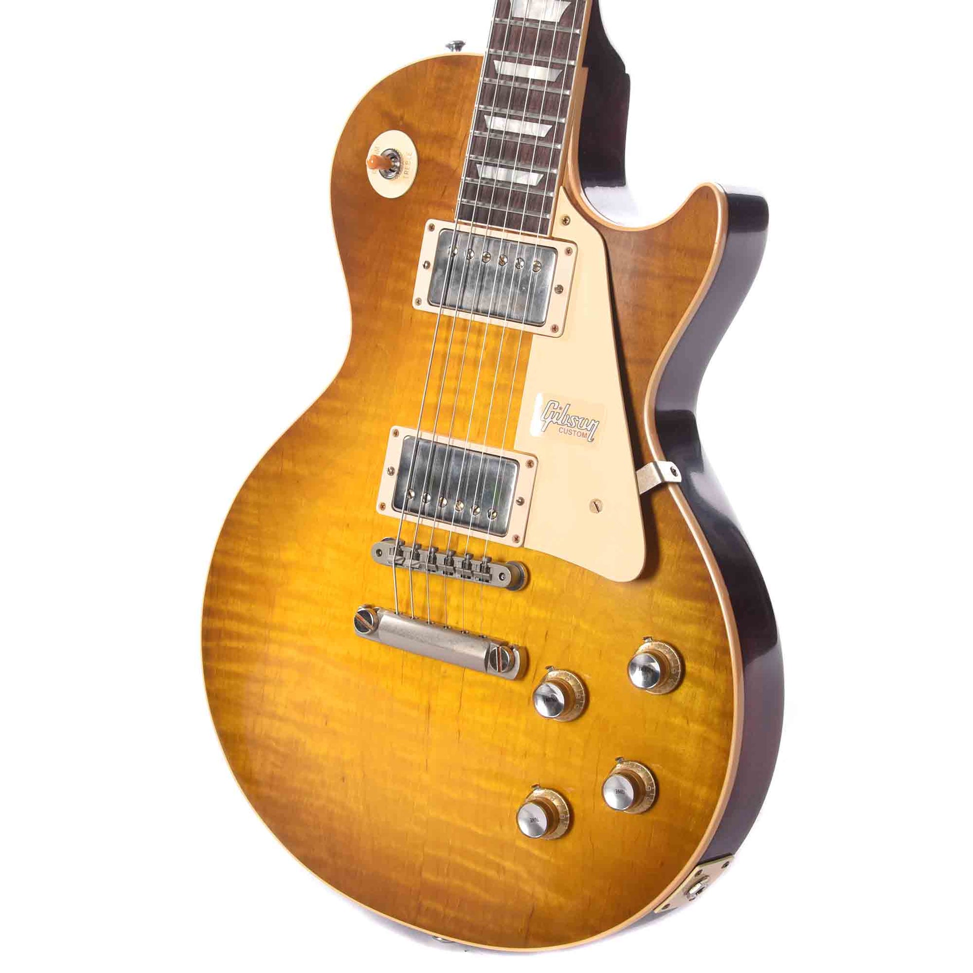 Gibson Custom Shop 1958 Les Paul Standard Green Lemon VOS w/60 V2 Neck Profile Electric Guitars / Solid Body