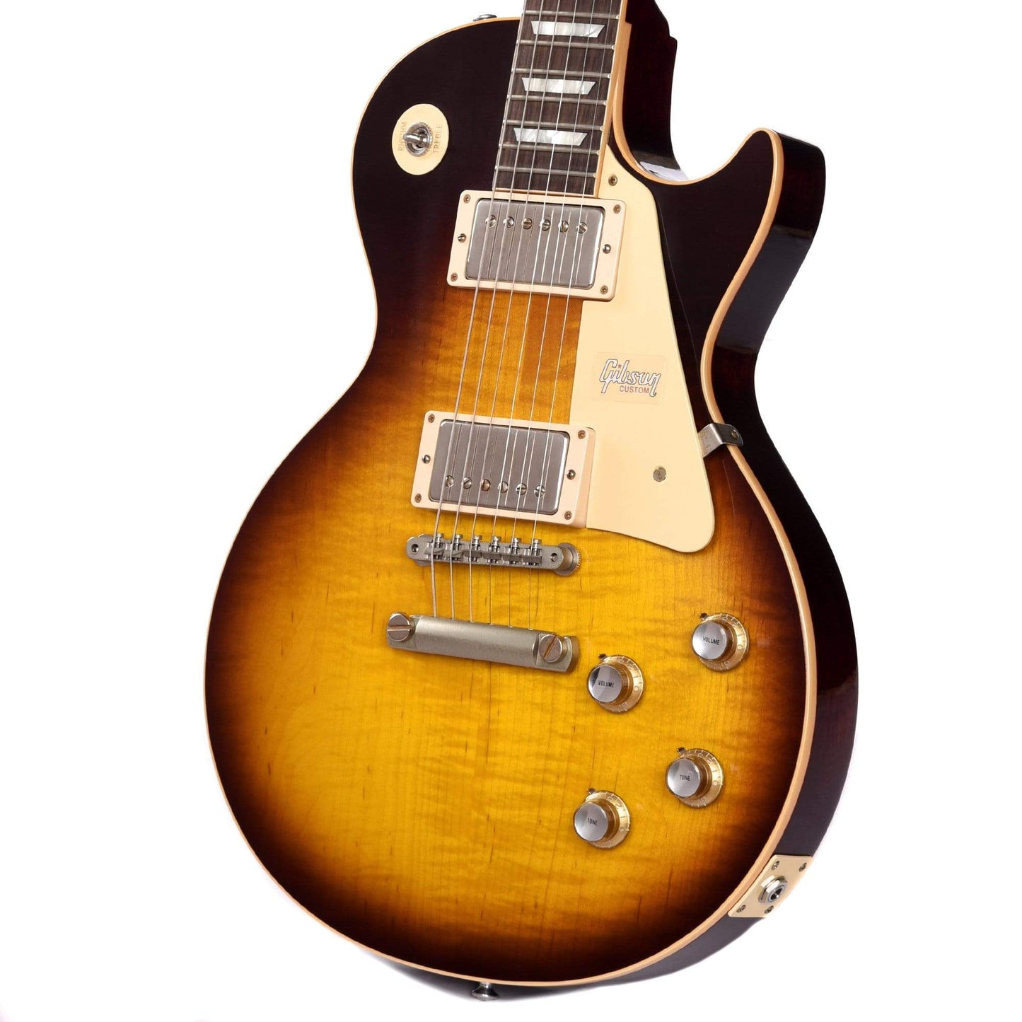 Gibson Custom Shop 1958 Les Paul Standard Kindred Burst Fade VOS w/60 V2 Neck Profile Electric Guitars / Solid Body