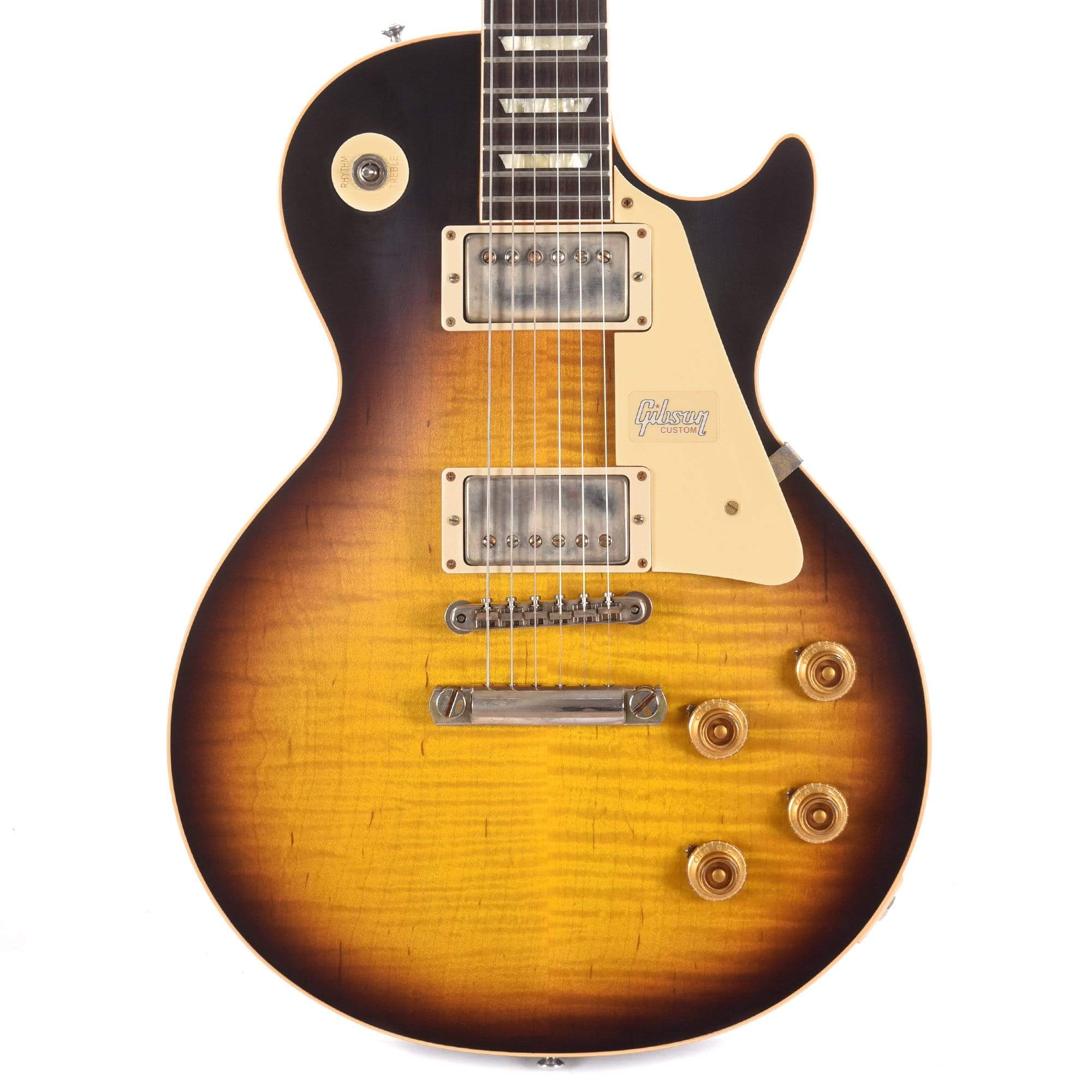 Gibson Custom Shop 1958 Les Paul Standard Kindred Burst VOS Electric Guitars / Solid Body