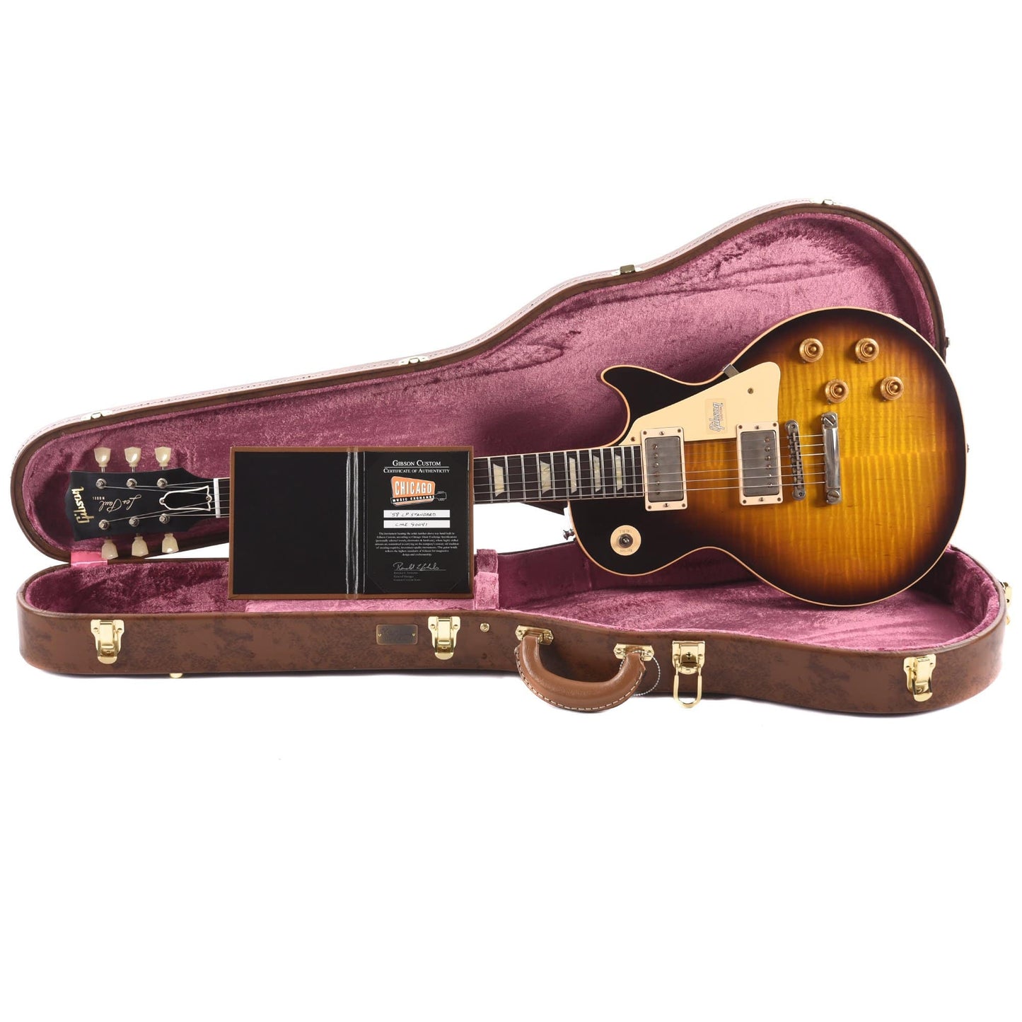 Gibson Custom Shop 1958 Les Paul Standard Kindred Burst VOS Electric Guitars / Solid Body