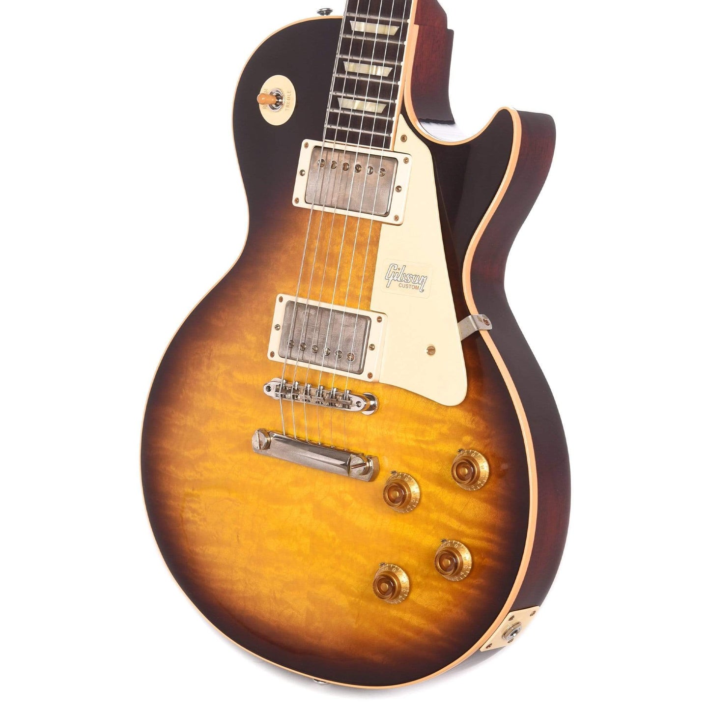 Gibson Custom Shop 1958 Les Paul Standard Kindred Burst VOS Electric Guitars / Solid Body