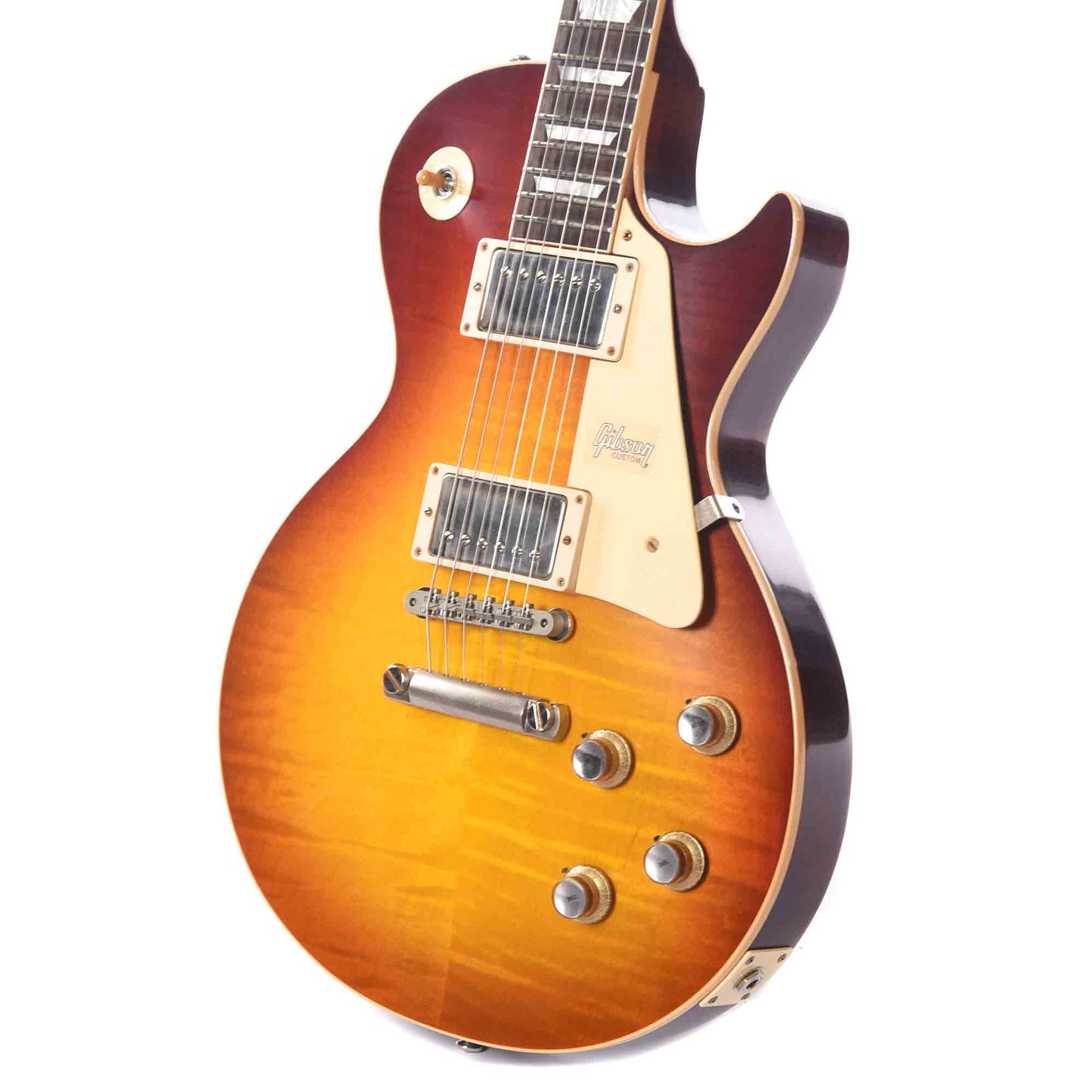 Gibson Custom Shop 1958 Les Paul Standard Red Sky Fade VOS w/60 V2 Neck Profile Electric Guitars / Solid Body