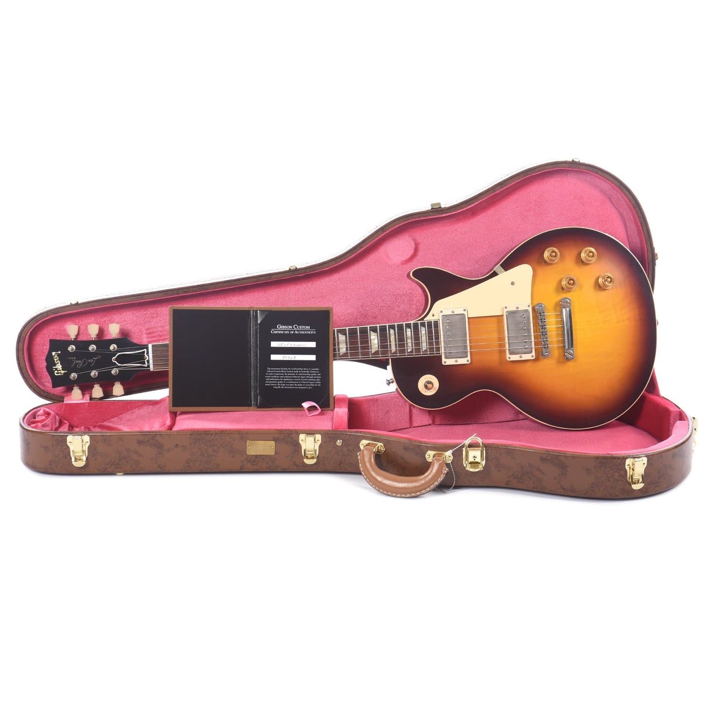 Gibson Custom Shop 1958 Les Paul Standard Reissue Bourbon Burst VOS Electric Guitars / Solid Body