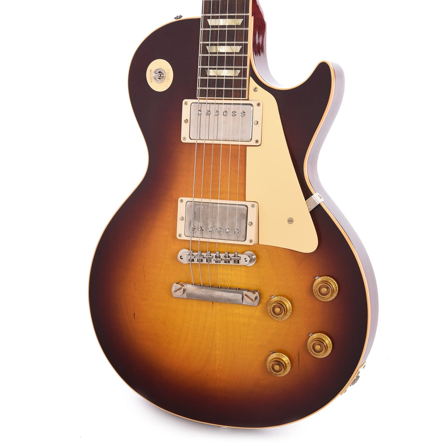 Gibson Custom Shop 1958 Les Paul Standard Reissue Bourbon Burst VOS Electric Guitars / Solid Body