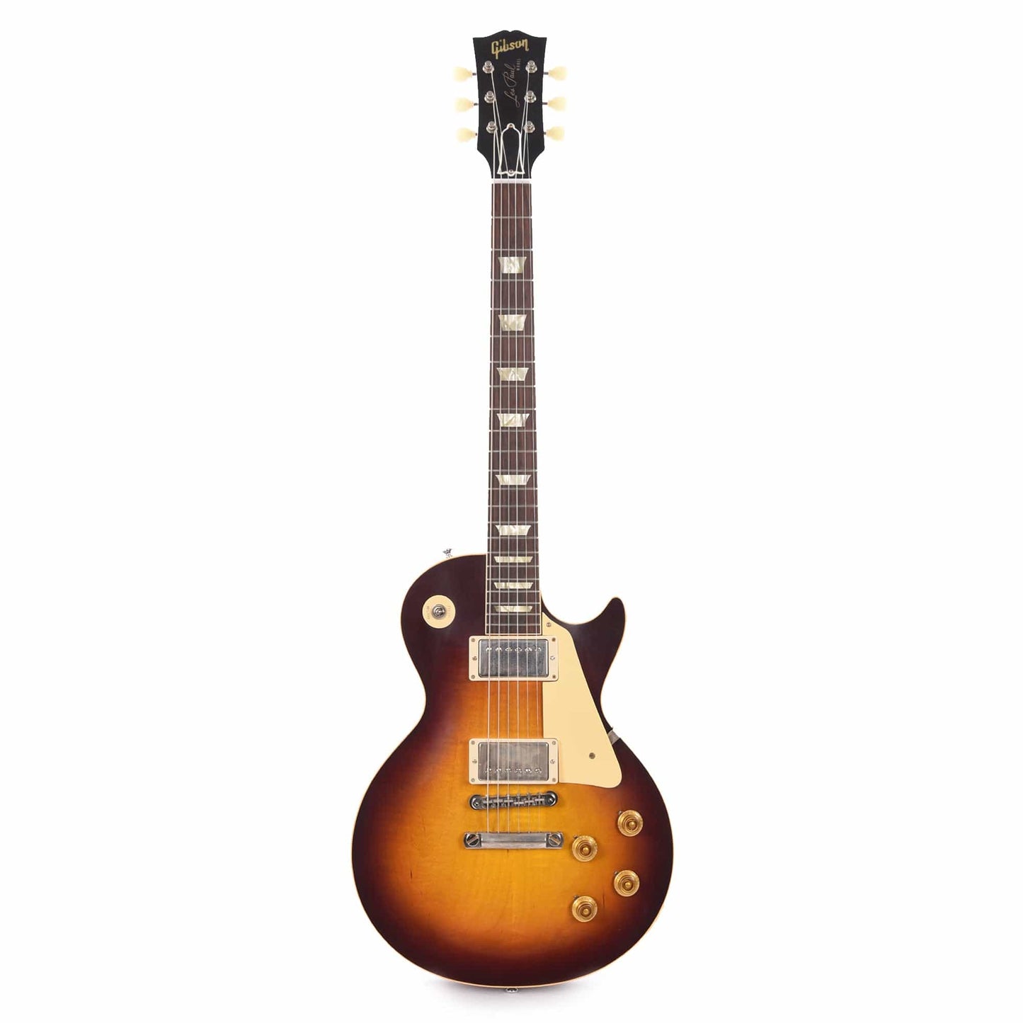 Gibson Custom Shop 1958 Les Paul Standard Reissue Bourbon Burst VOS Electric Guitars / Solid Body