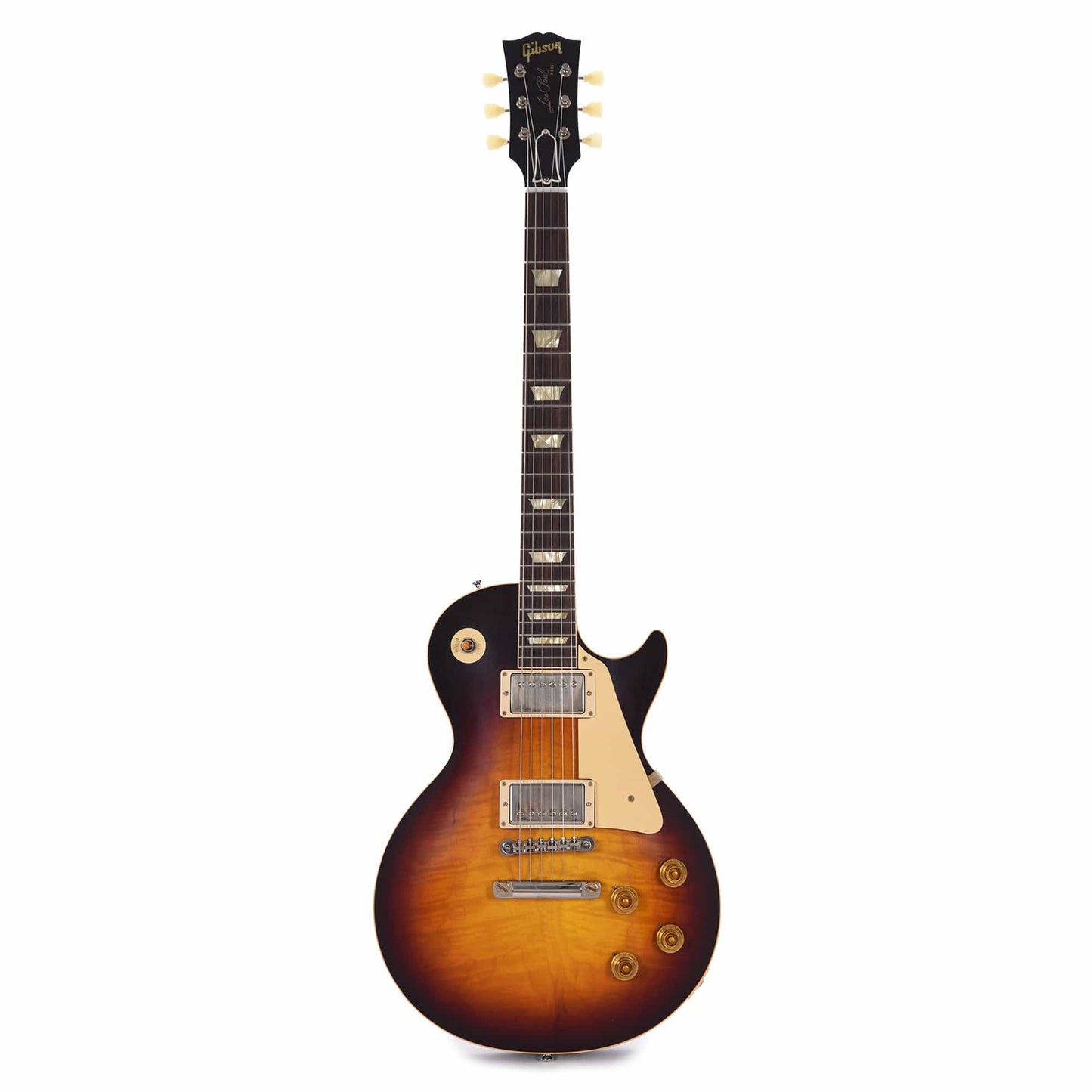 Gibson Custom Shop 1958 Les Paul Standard Reissue Bourbon Burst VOS Electric Guitars / Solid Body