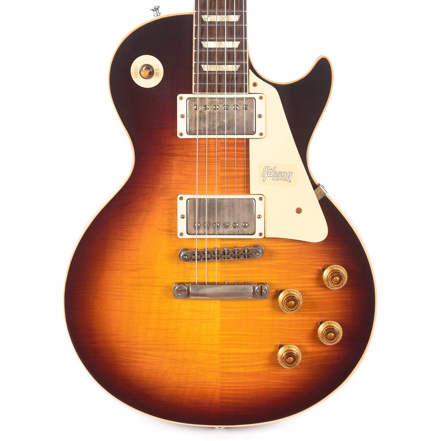 Gibson Custom Shop 1958 Les Paul Standard Reissue Bourbon Burst VOS Electric Guitars / Solid Body