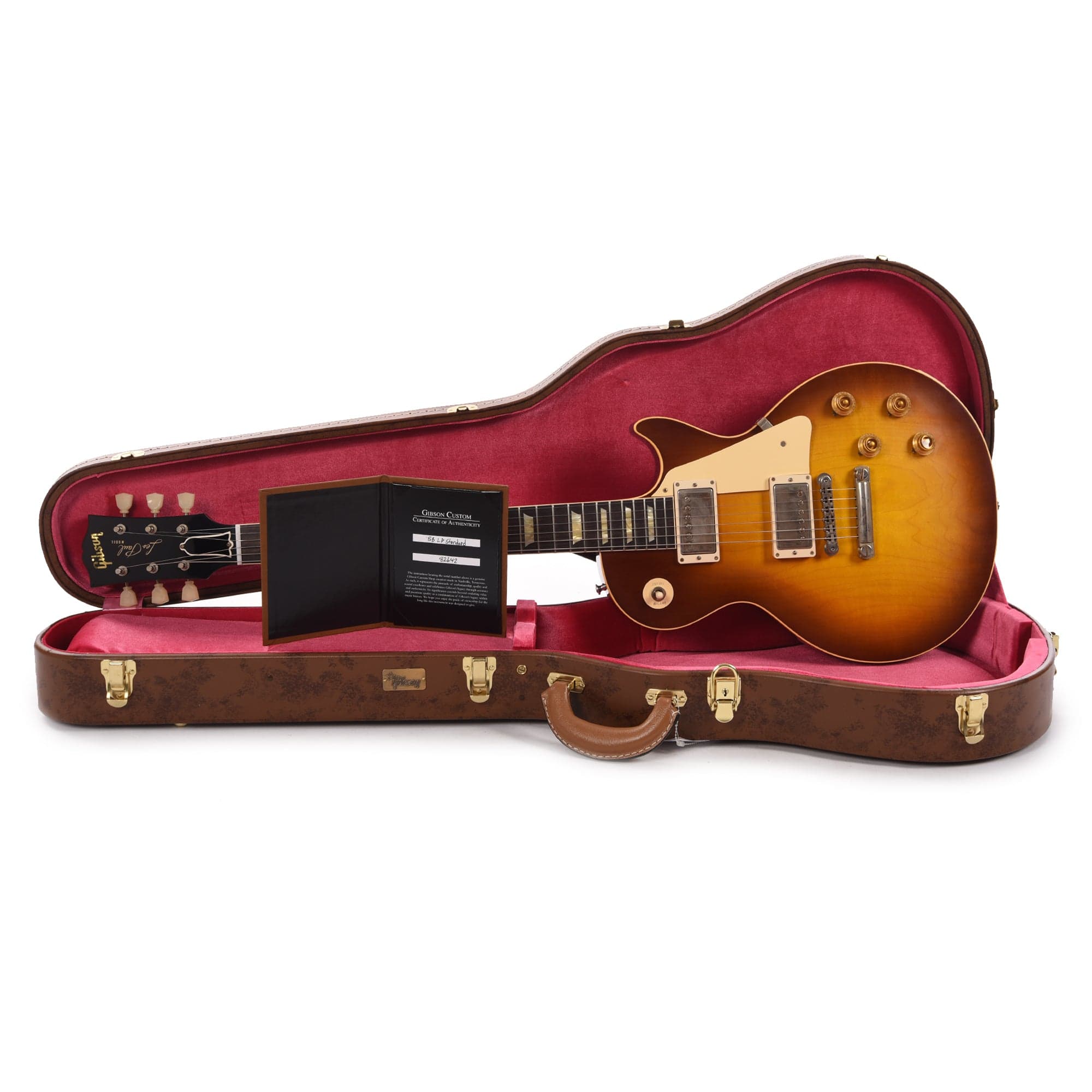 Gibson Custom Shop 1958 Les Paul Standard Reissue Iced Tea Burst VOS Electric Guitars / Solid Body