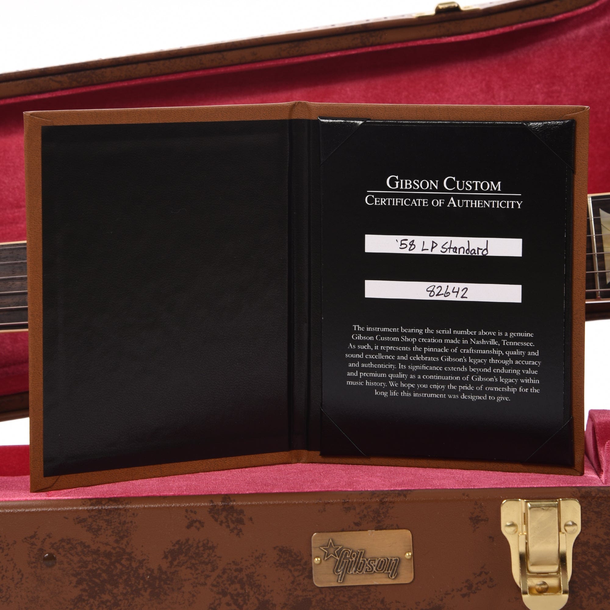 Gibson Custom Shop 1958 Les Paul Standard Reissue Iced Tea Burst VOS Electric Guitars / Solid Body