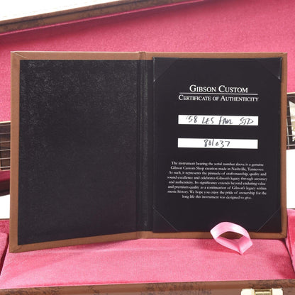 Gibson Custom Shop 1958 Les Paul Standard Reissue Lemon Burst VOS Electric Guitars / Solid Body