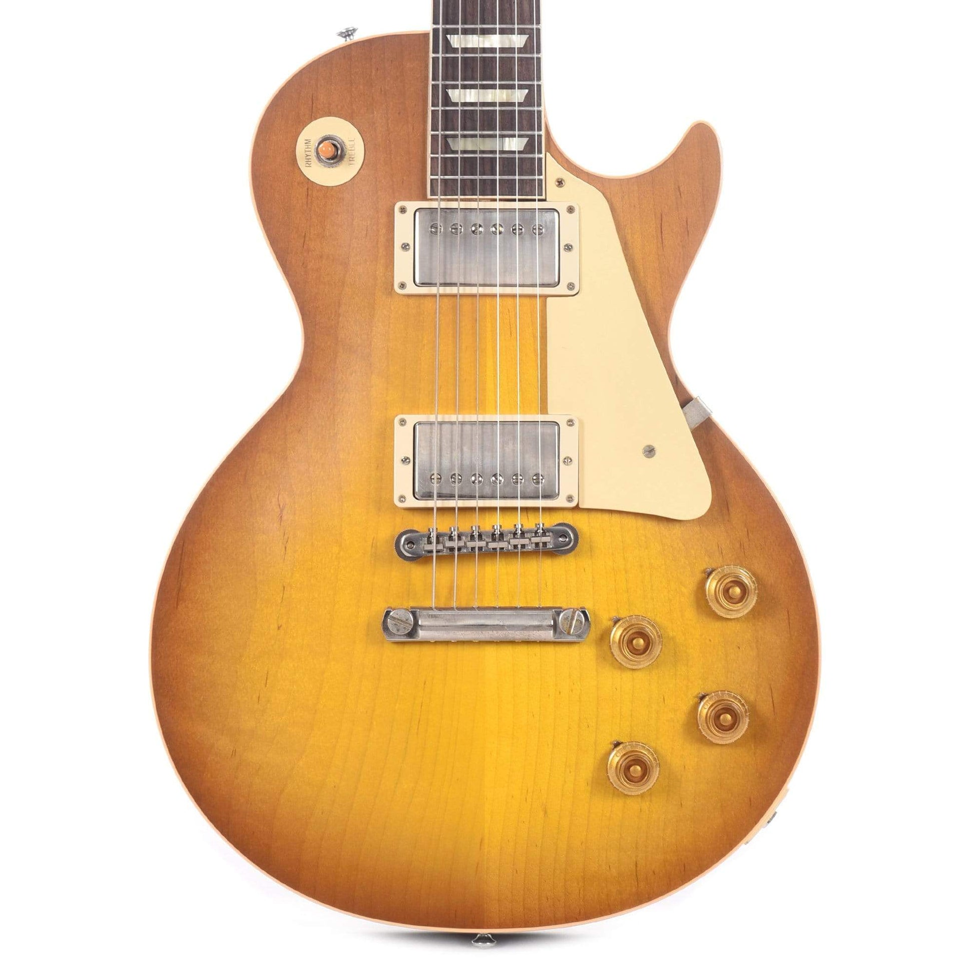 Gibson Custom Shop 1958 Les Paul Standard Reissue Lemon Burst VOS Electric Guitars / Solid Body