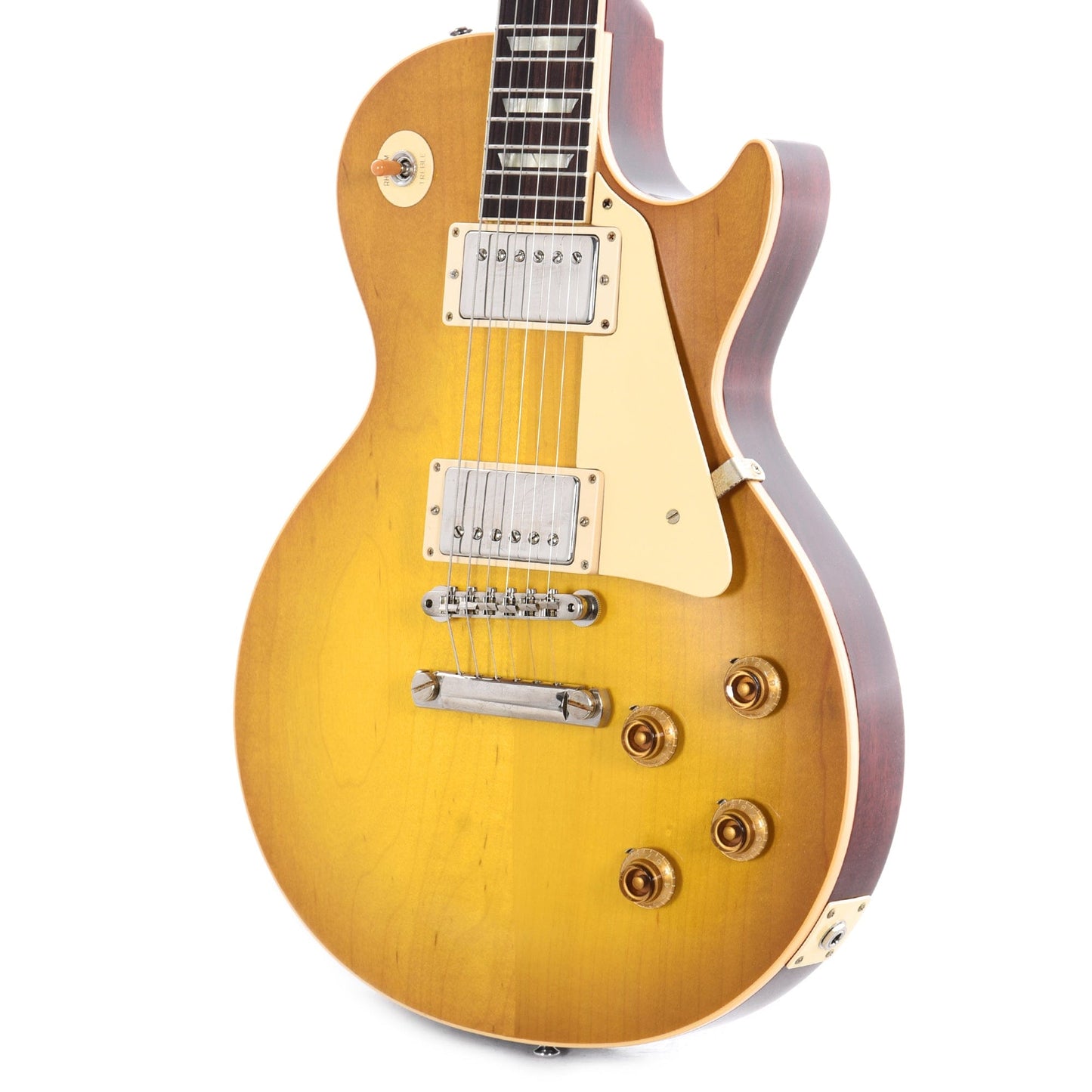 Gibson Custom Shop 1958 Les Paul Standard Reissue Lemon Burst VOS Electric Guitars / Solid Body