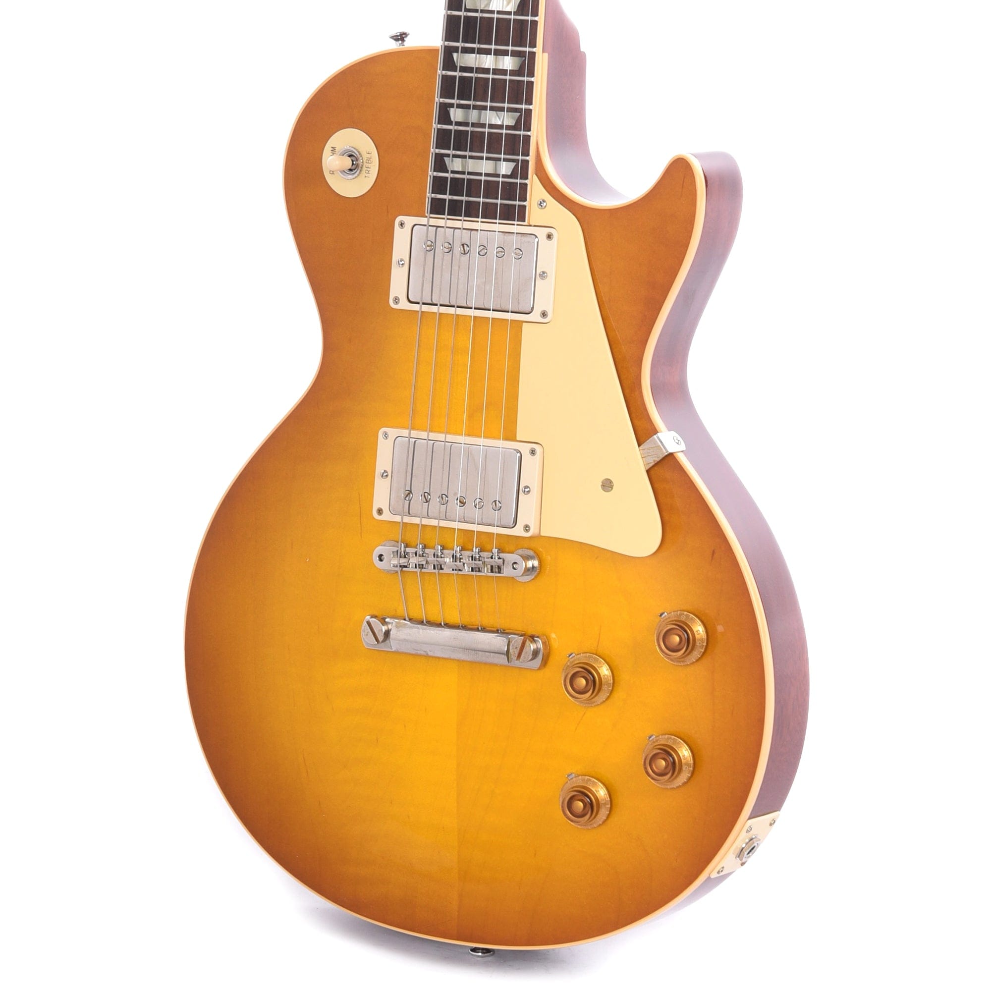 Gibson Custom Shop 1958 Les Paul Standard Reissue Lemon Burst VOS Electric Guitars / Solid Body