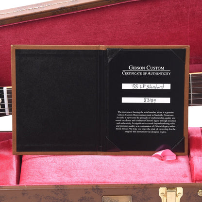 Gibson Custom Shop 1958 Les Paul Standard Reissue Lemon Burst VOS Electric Guitars / Solid Body