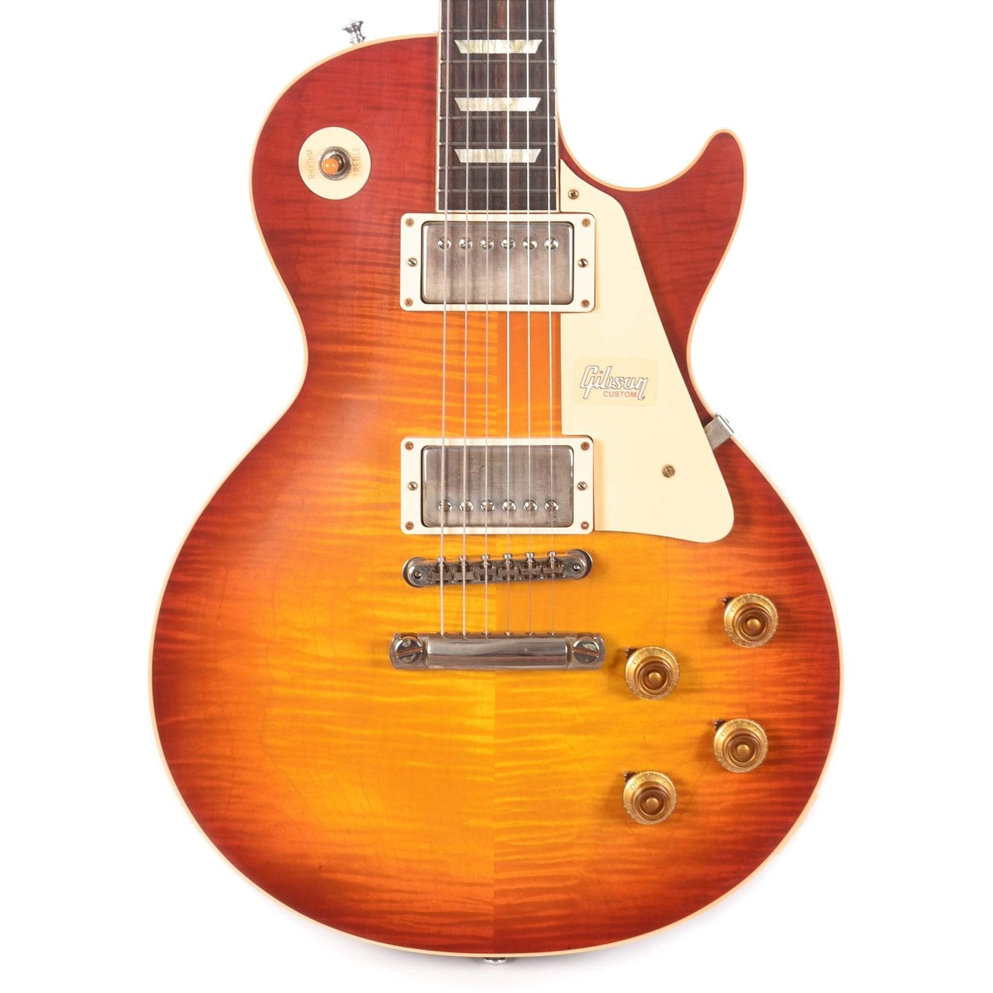 Gibson Custom Shop 1958 Les Paul Standard Reissue Washed Cherry Sunburst VOS Electric Guitars / Solid Body