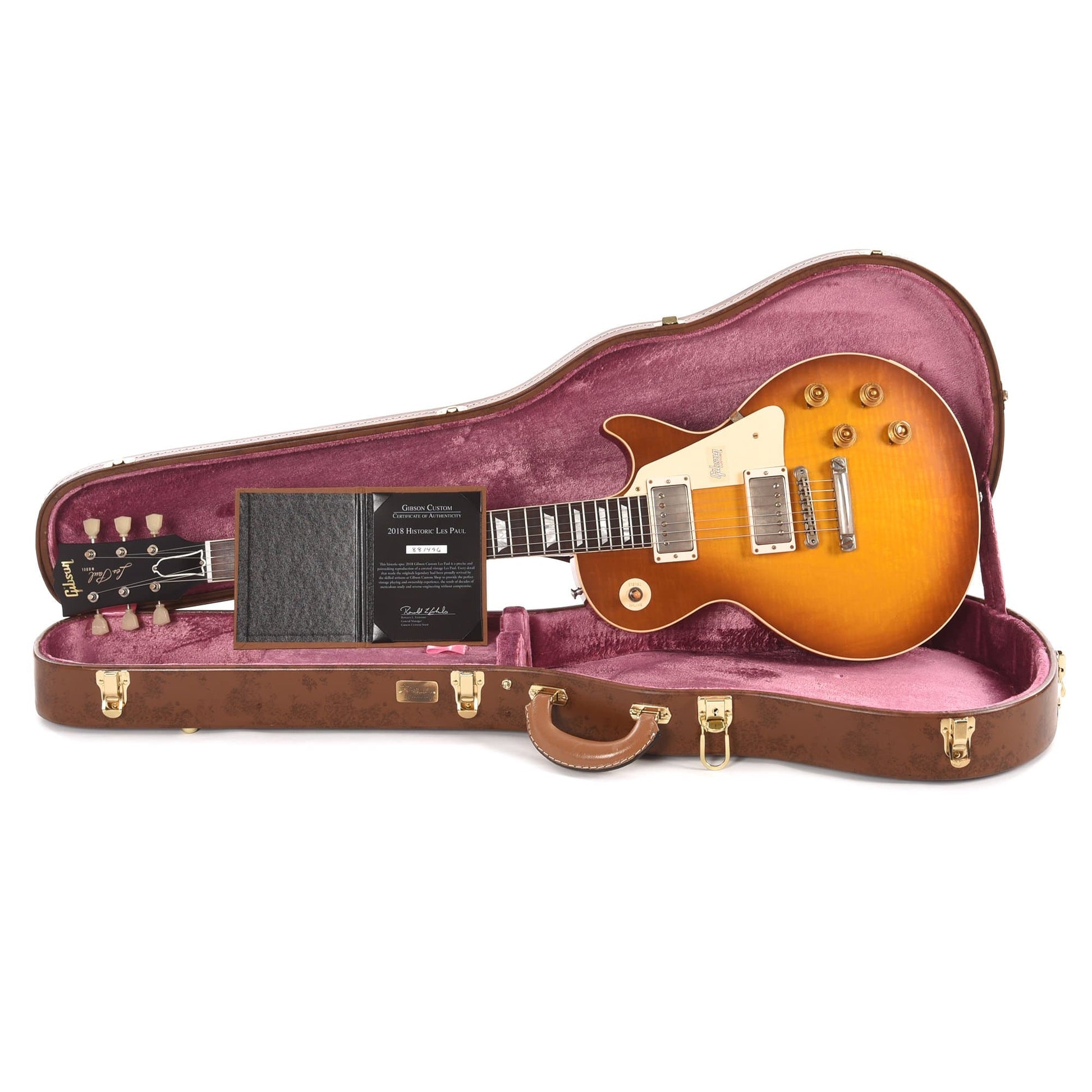 Gibson Custom Shop 1958 Les Paul Standard Royal Teaburst VOS Electric Guitars / Solid Body