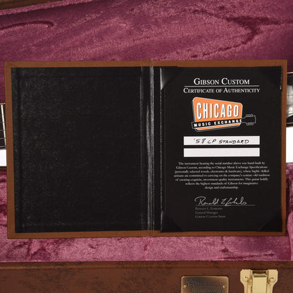 Gibson Custom Shop 1958 Les Paul Standard Southern Fade VOS w/60 V2 Neck Profile Electric Guitars / Solid Body